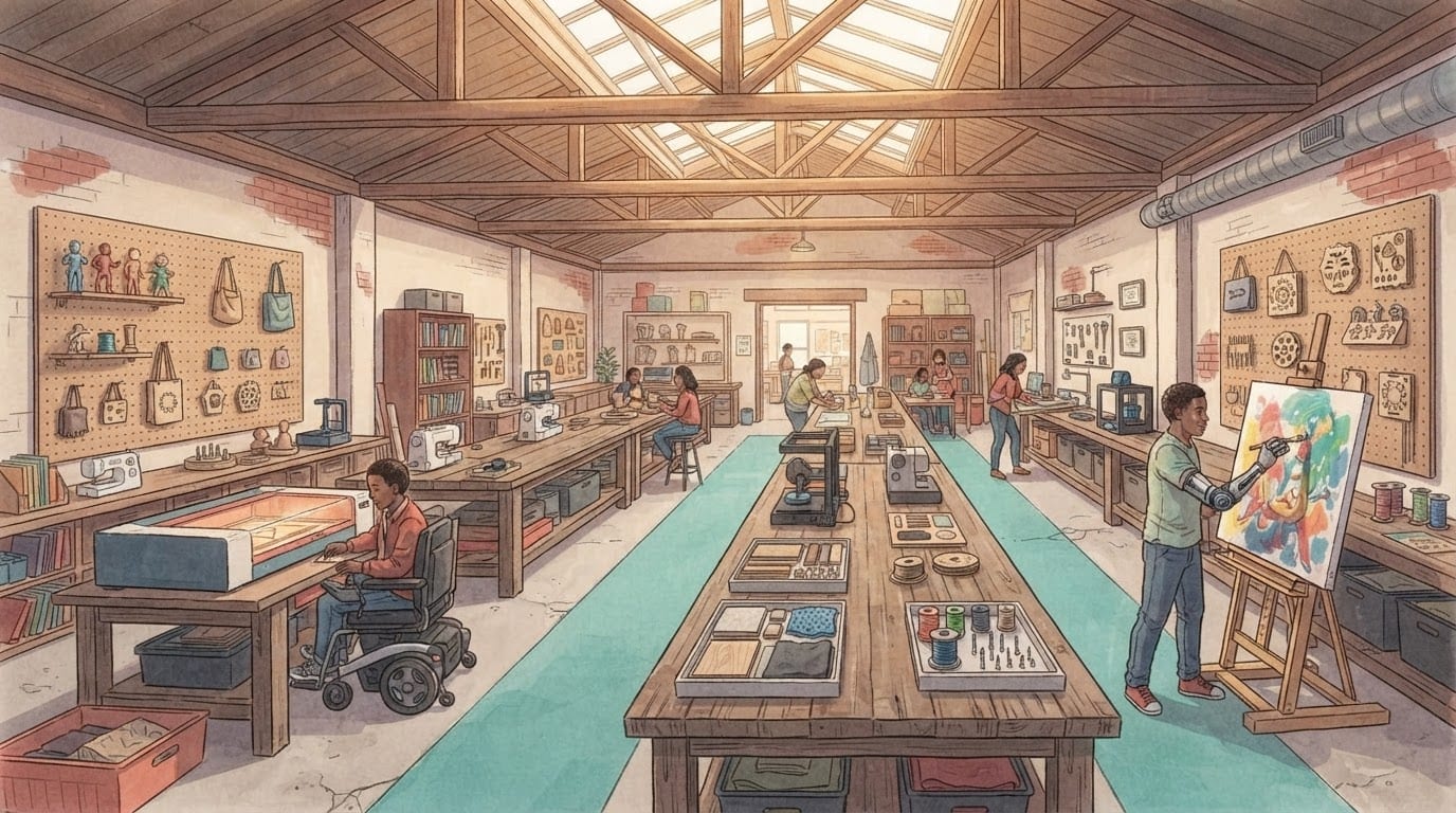 Community Makerspace Warehouse