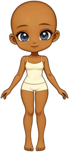 Medium Tan Character