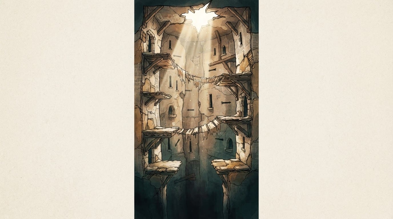 La citadelle de papier mâché