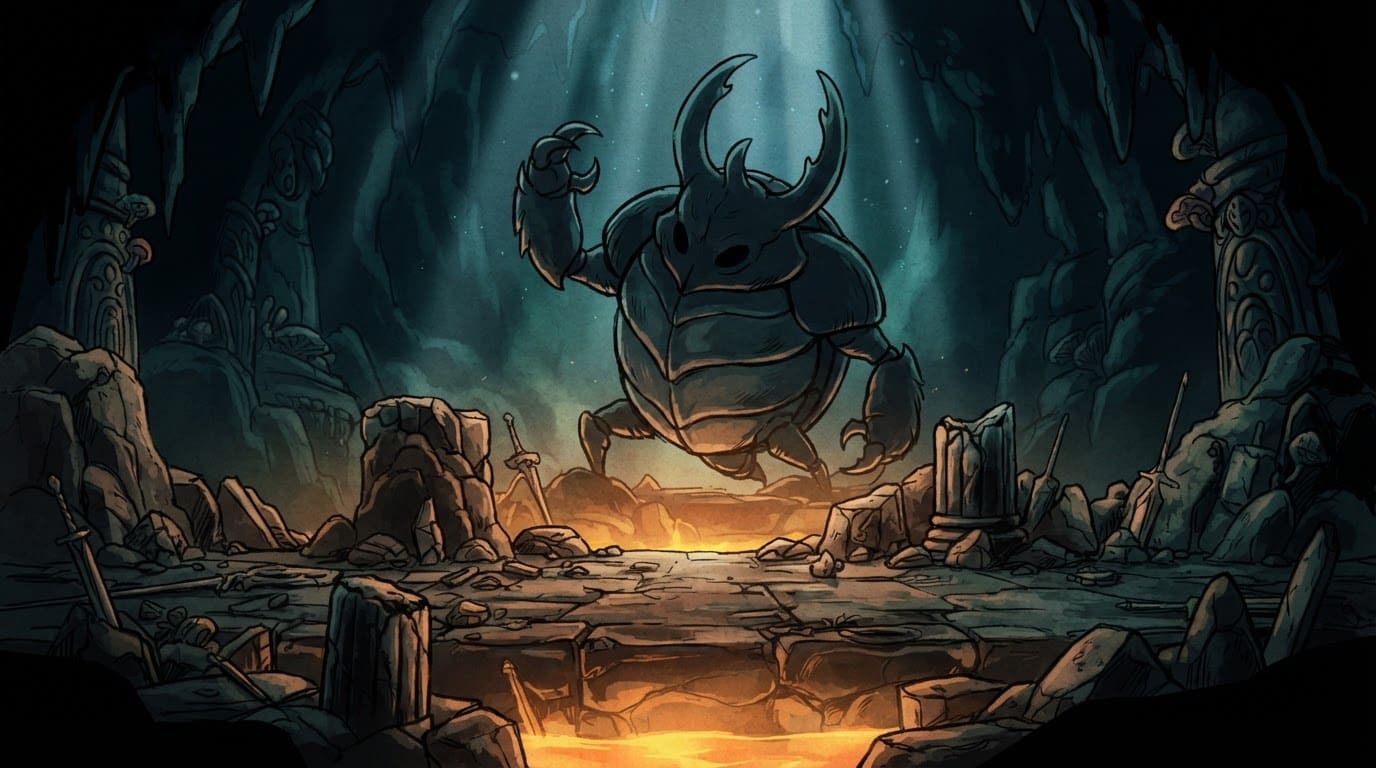 Affronte un gardien colossal
