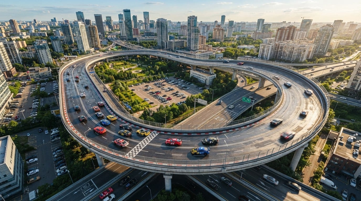 City highway loop