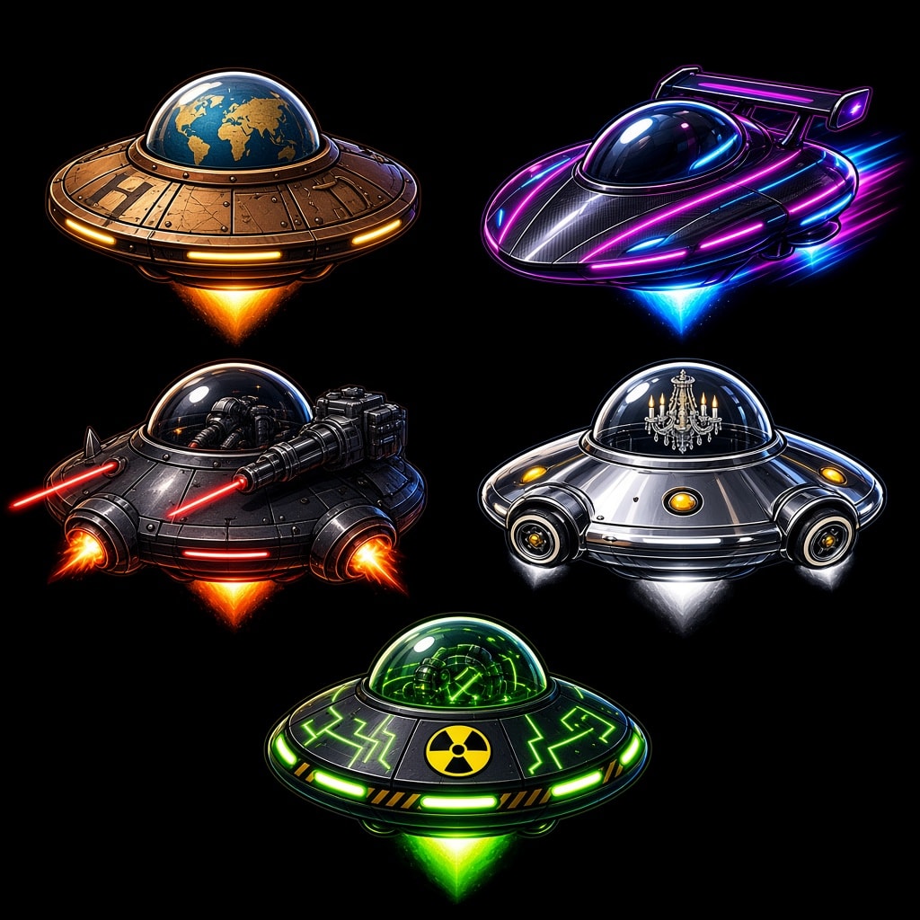 from this ufo make Classic Explorer (2)