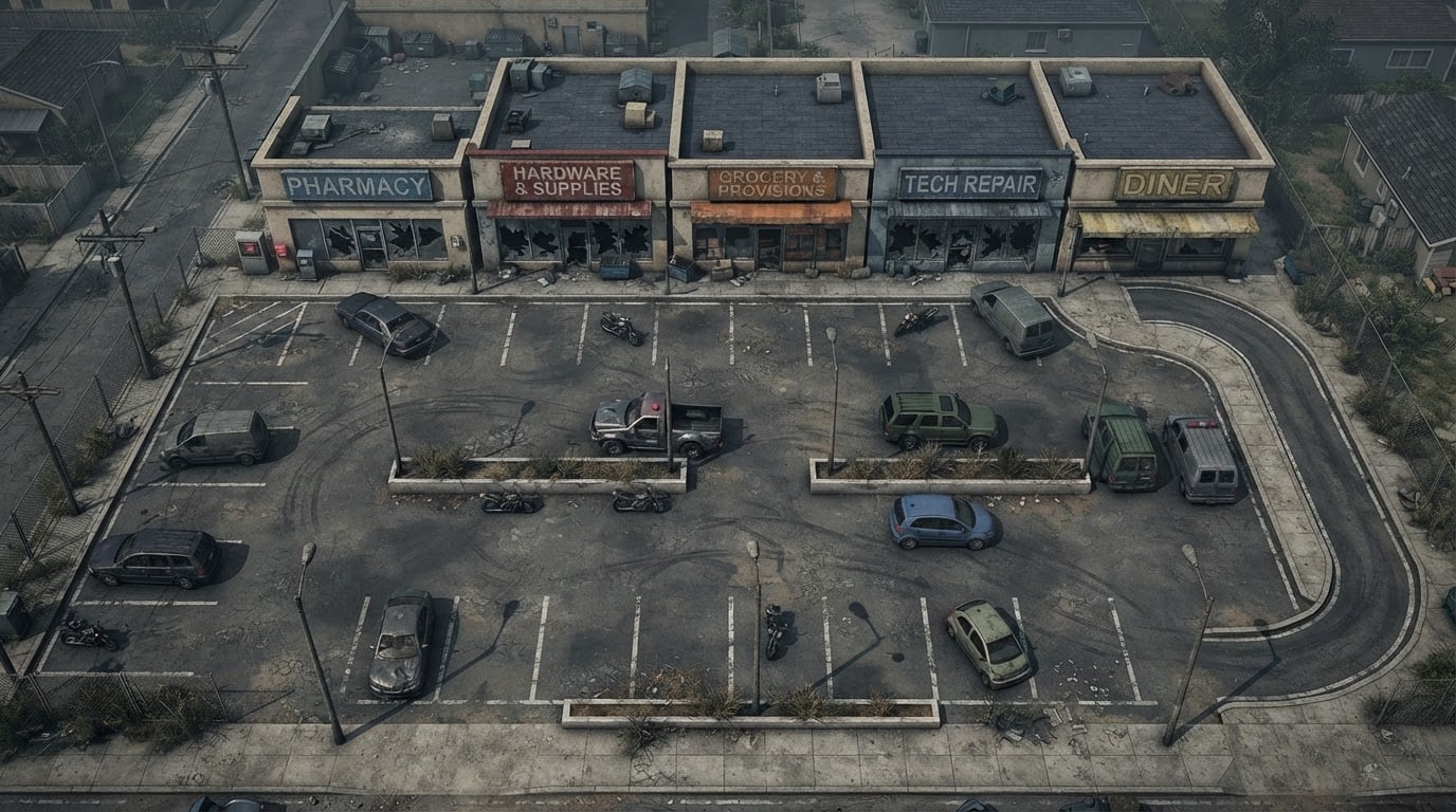 Suburban Strip Mall Siege
