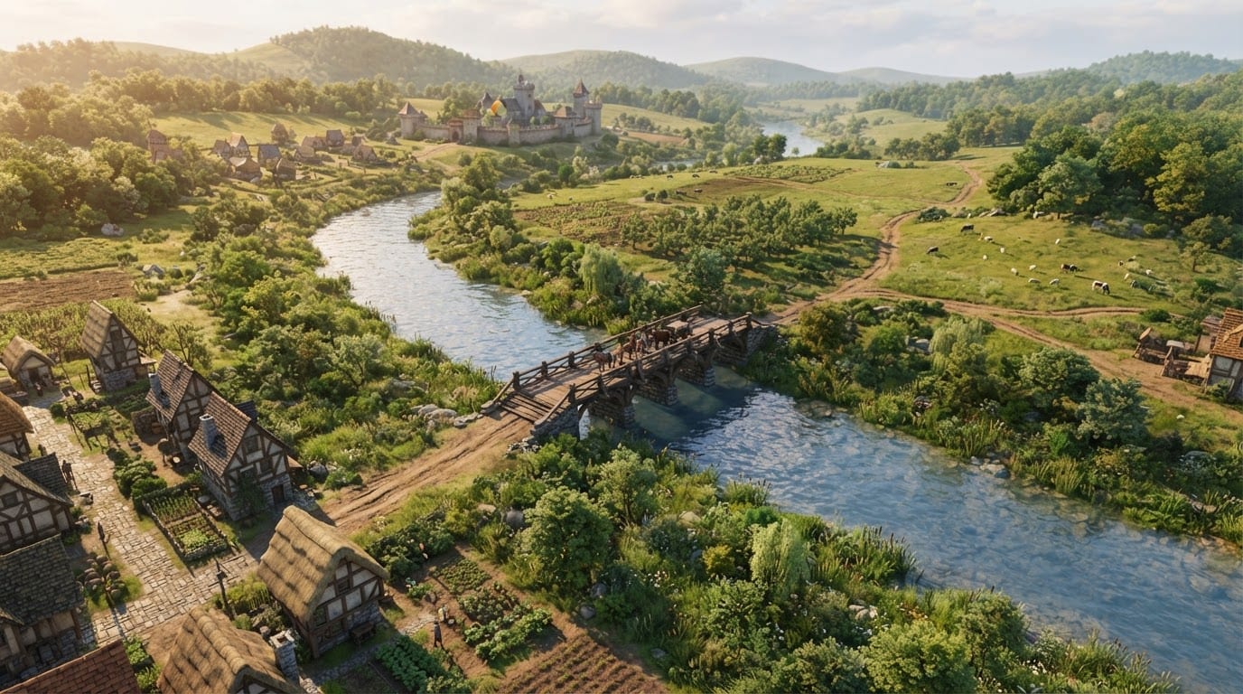 River valley settlement