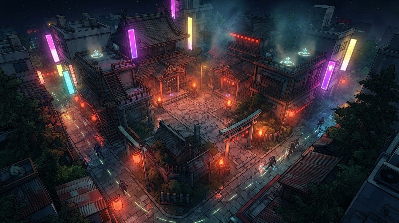 Neon Shrine District