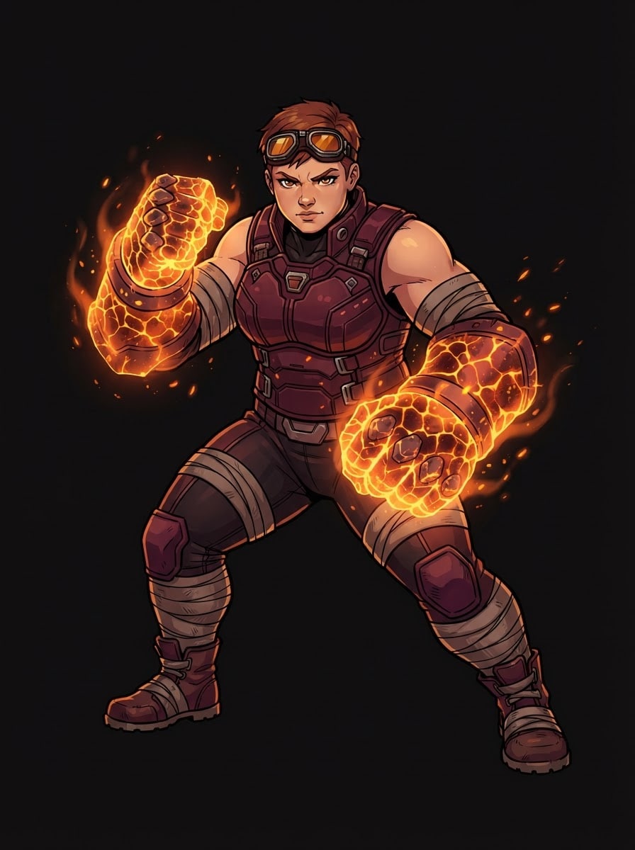 Ember Fist Brawler