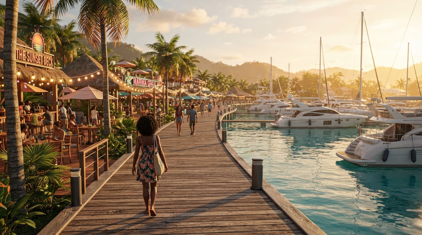 Luxury Beachfront Marina