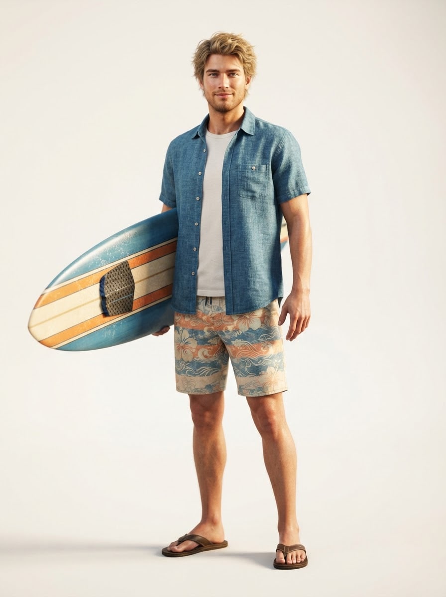 The Laid-Back Surfer