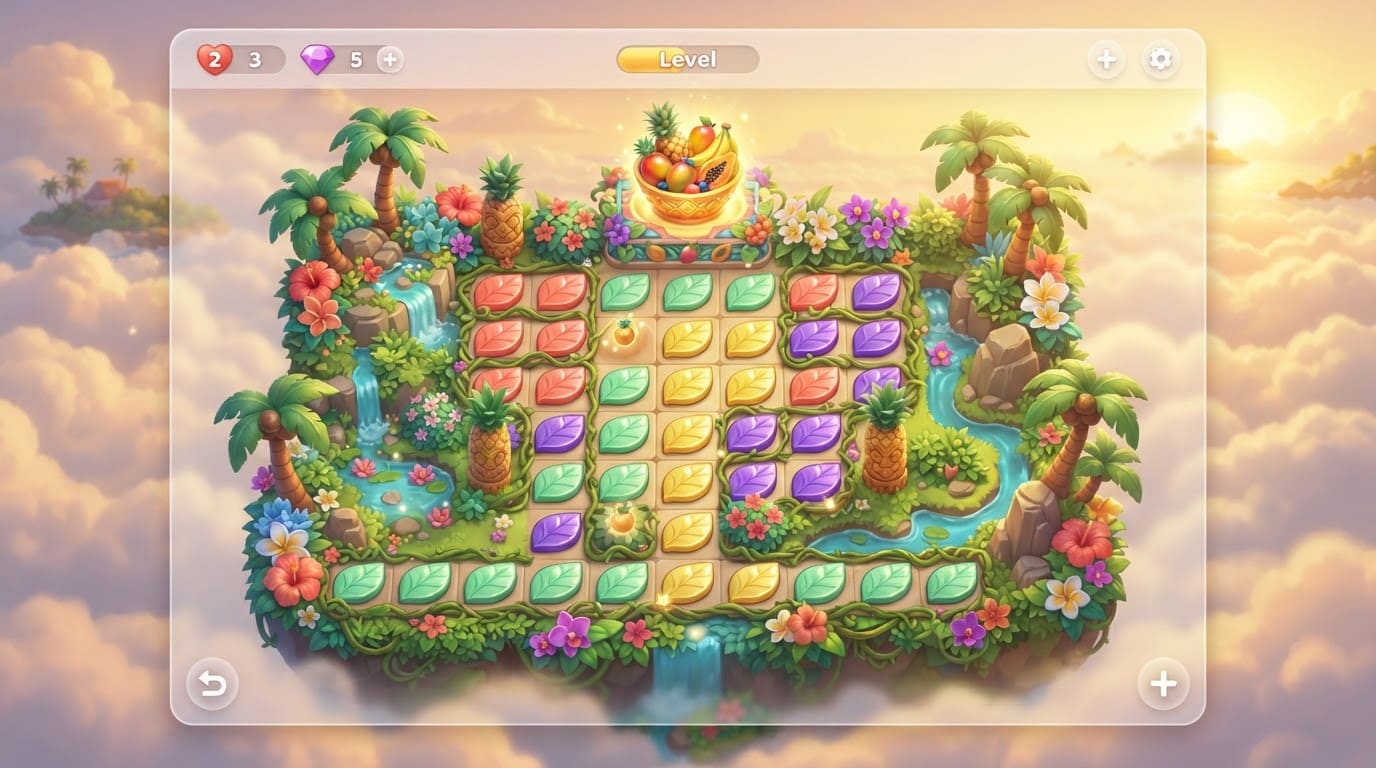 Jardin Flottant Tropical