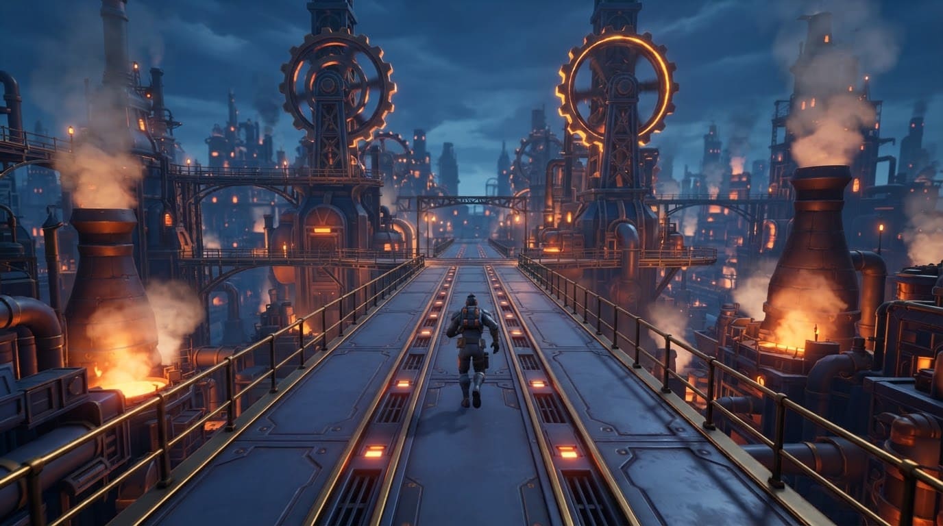 Celestial Ironworks District