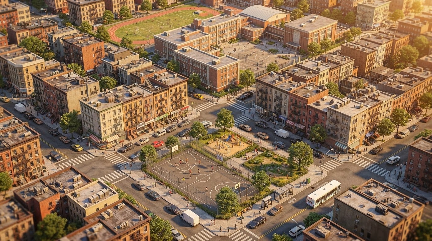The full city district