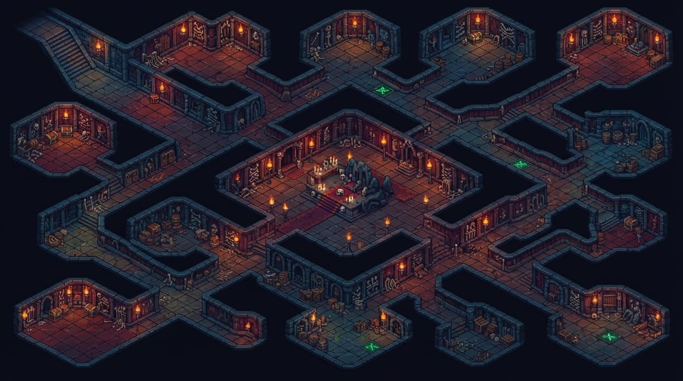 The Underground Dungeon Catacombs