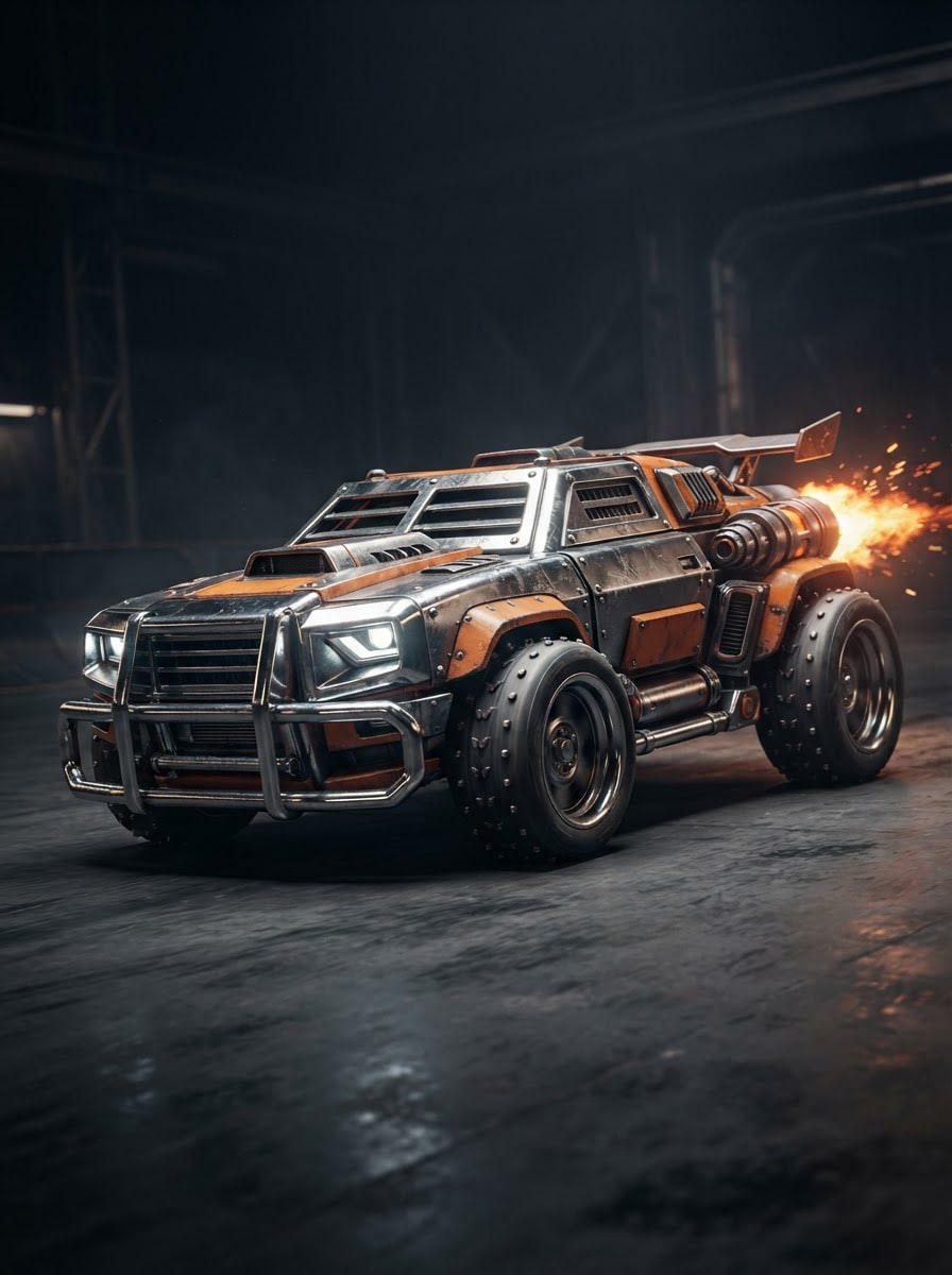 Heavy chrome bruiser
