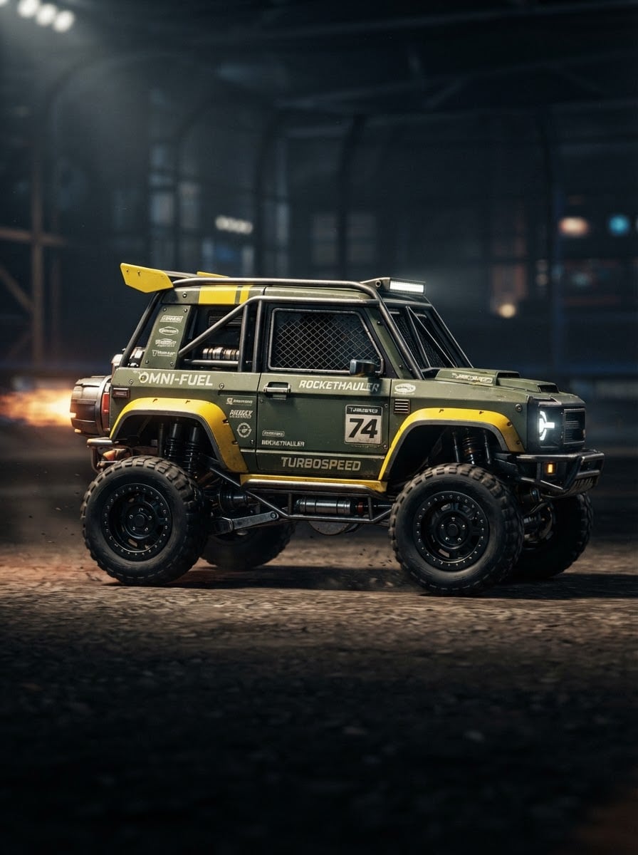 Rugged off-road crawler