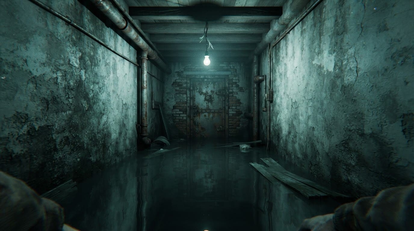 The flooded basement