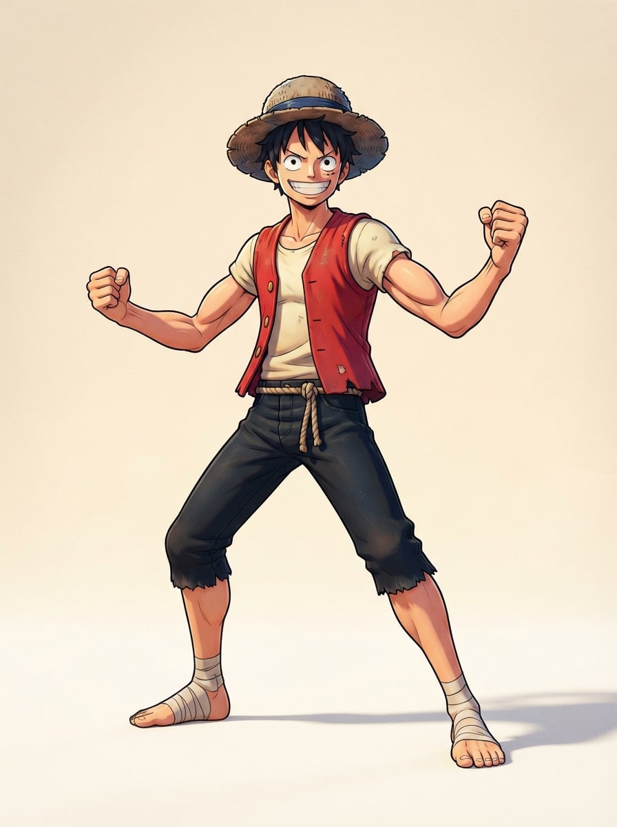 Giovane pirata combattente