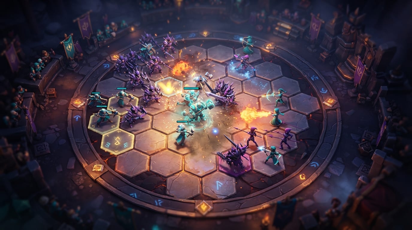 Watch your army fight automatically