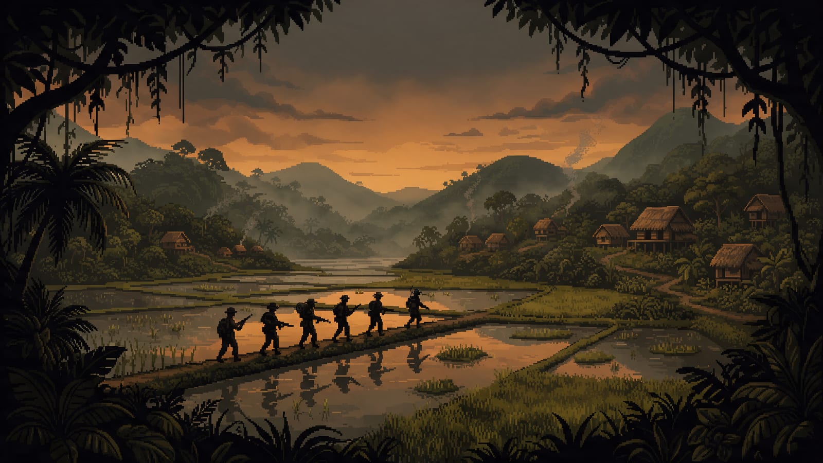 Image: Keep this exact pixel art scene, composition, pale