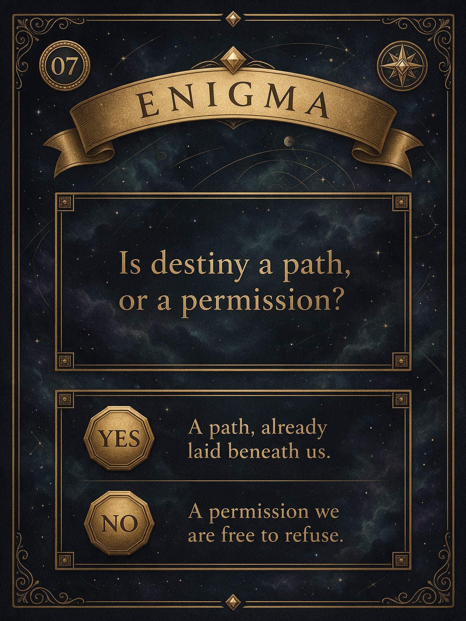 Nebula Gambit ENIGMA Card 07