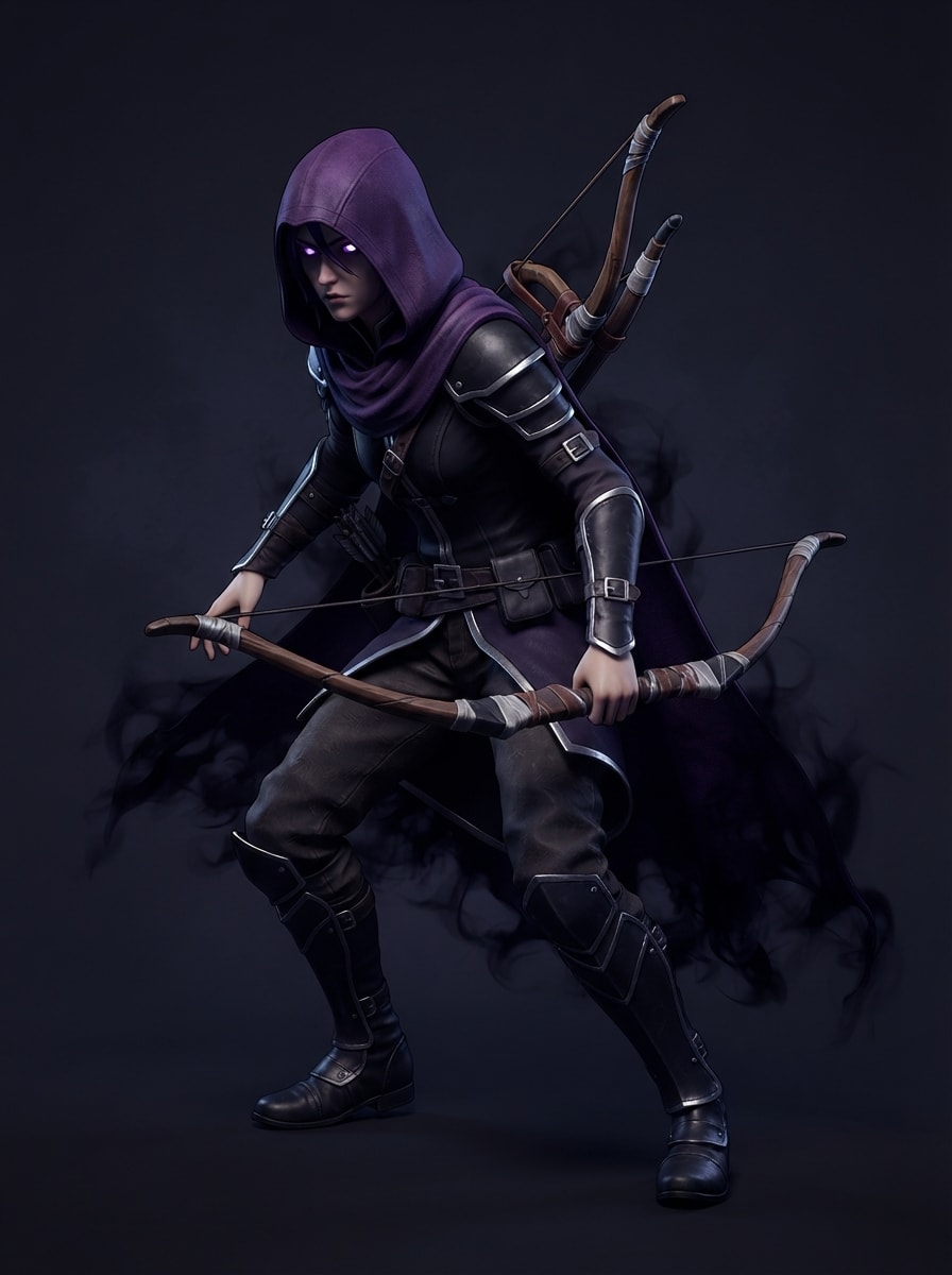 Shadow-cloak rogue archer