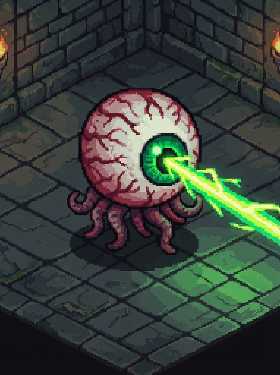 A Rotting Eyeball Familiar
