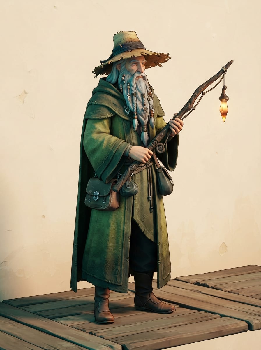 The wandering river sage