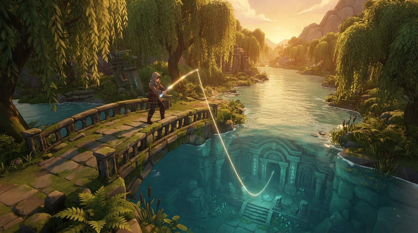 Cast spells through ancient rivers