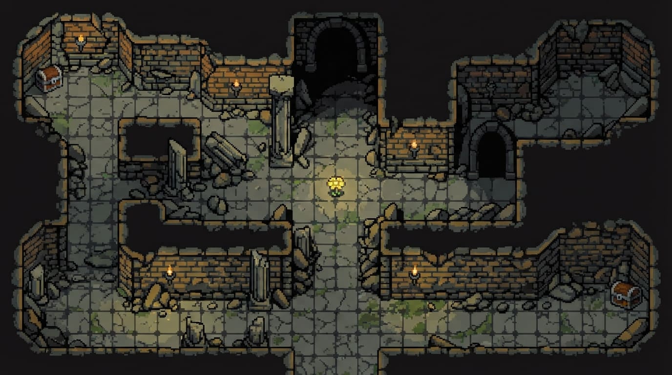 Las Ruinas del tutorial