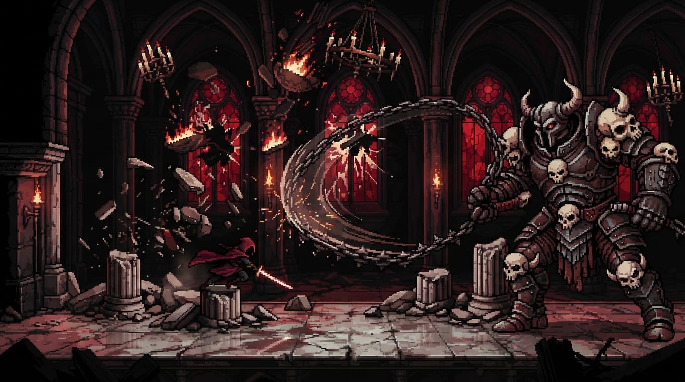 Combattre le gardien colossal