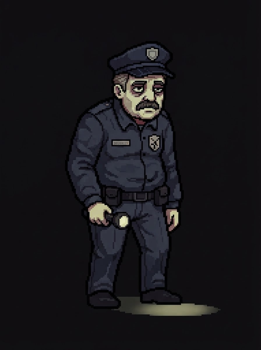 El guardia nocturno solitario