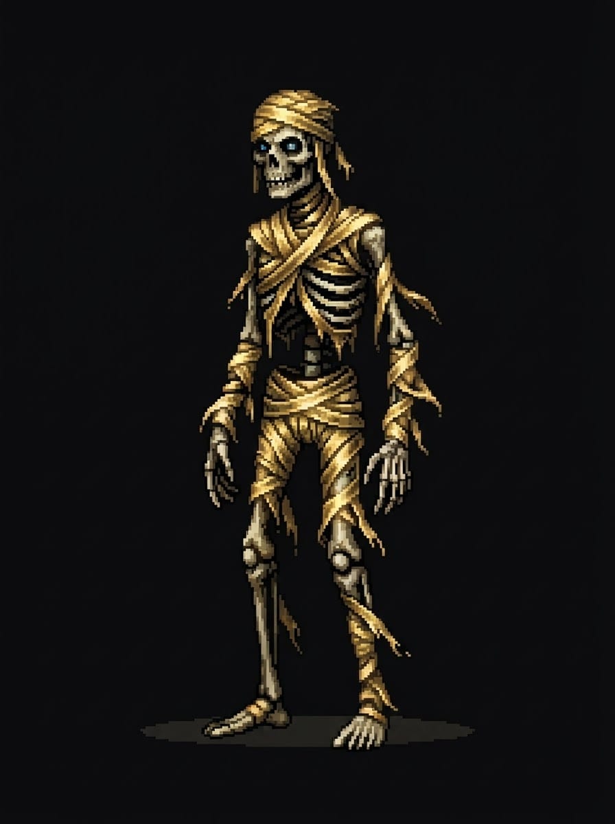 The Hollow Saint — hand-crafted pixel