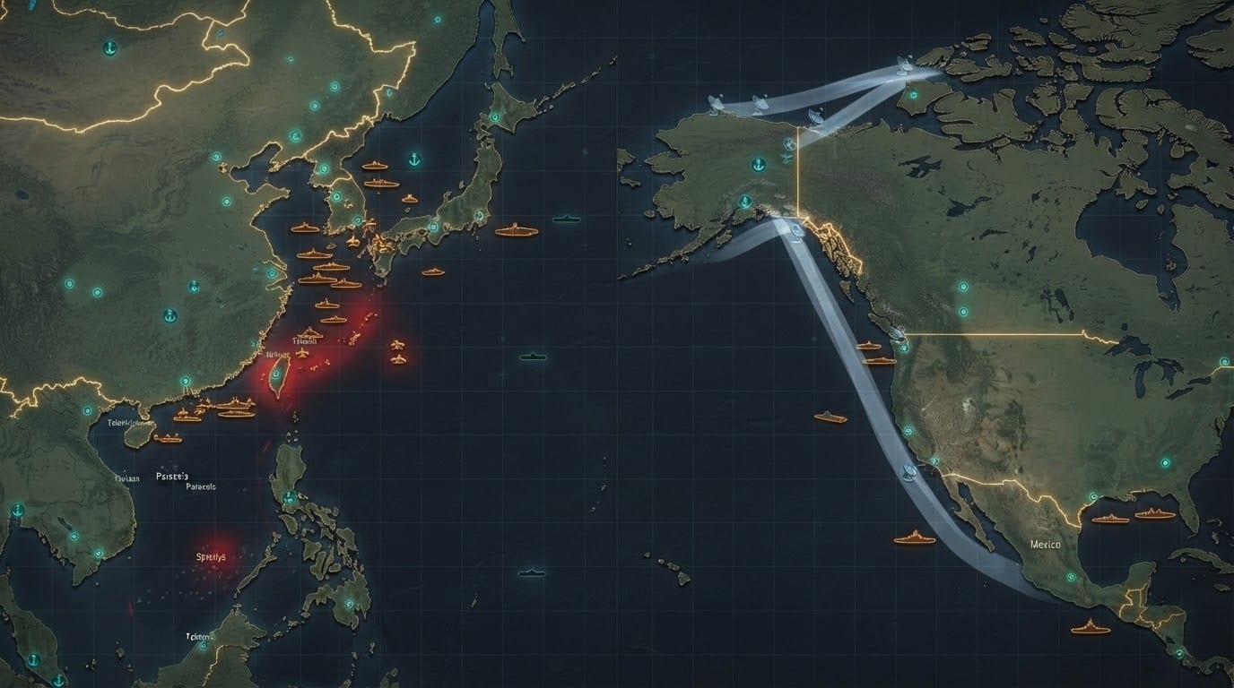 Indo-Pacific & North America arc