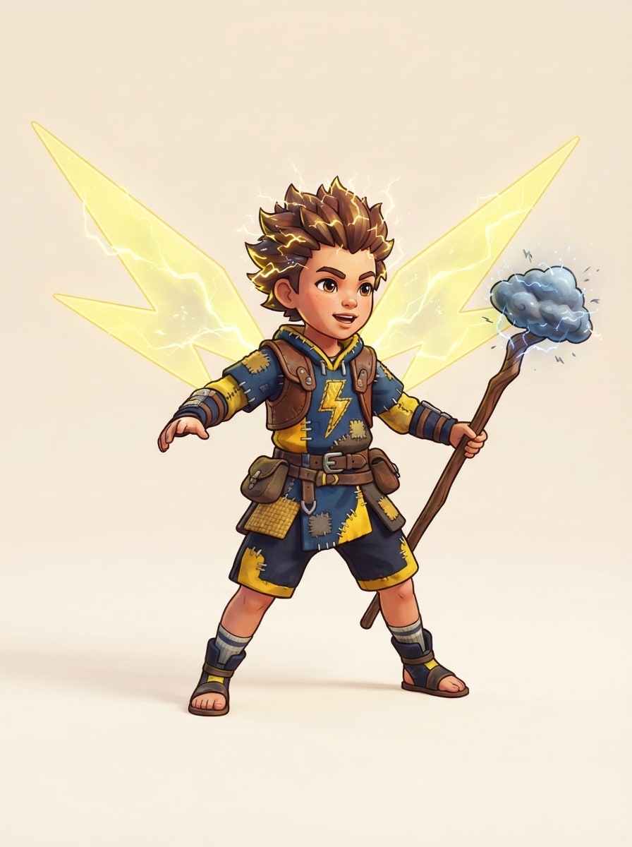 A storm-caller kid