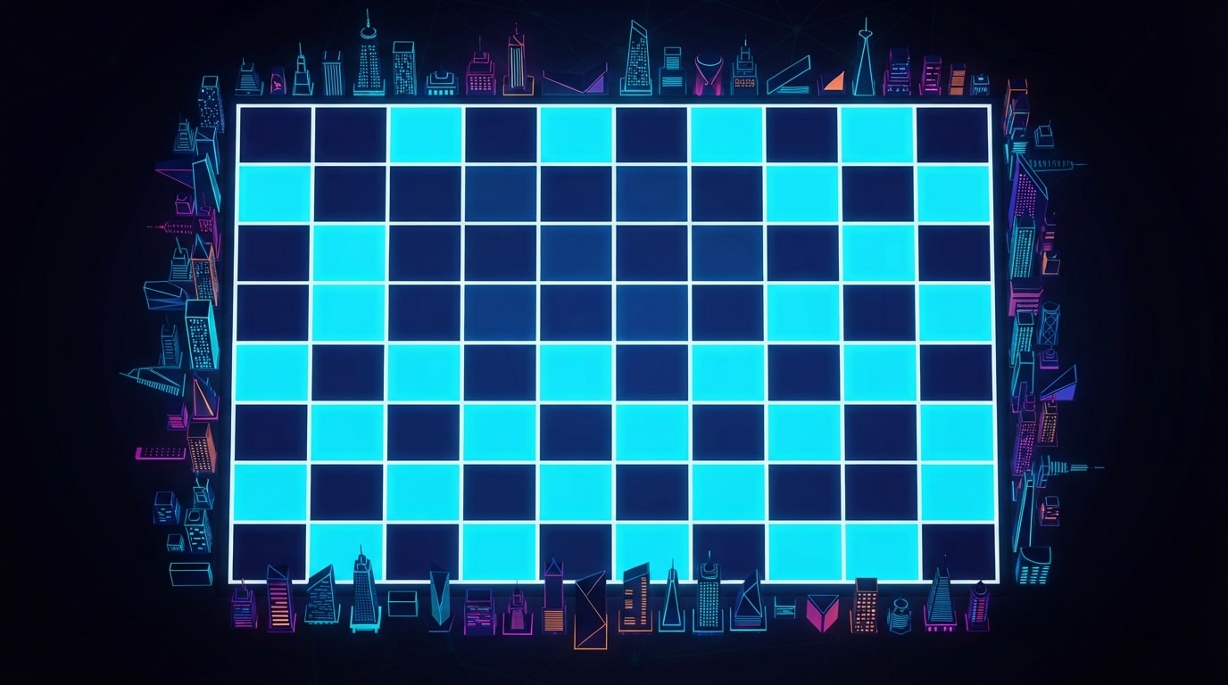 The Neon Grid City