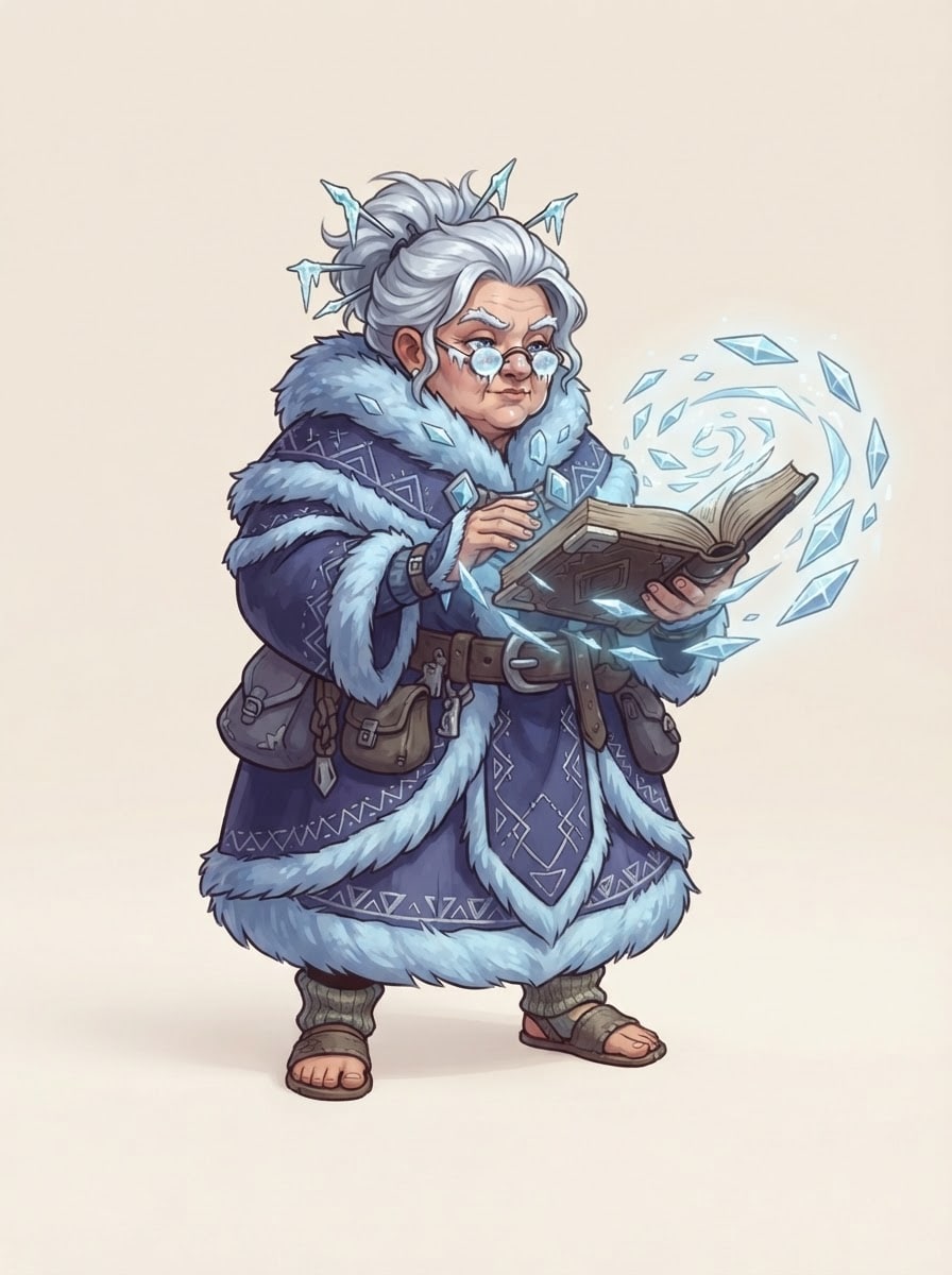 An ice-crystal scholar