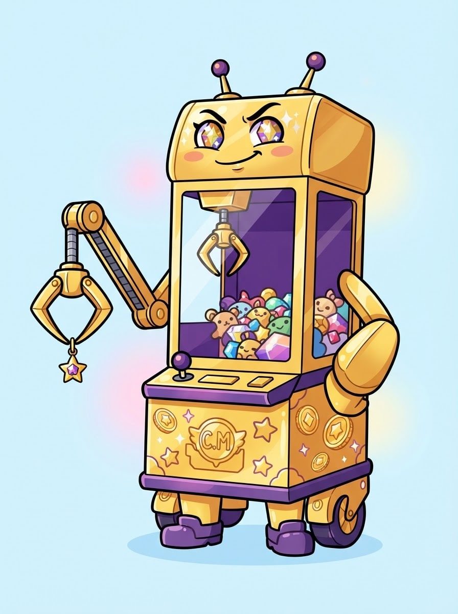 The shiny golden grabber