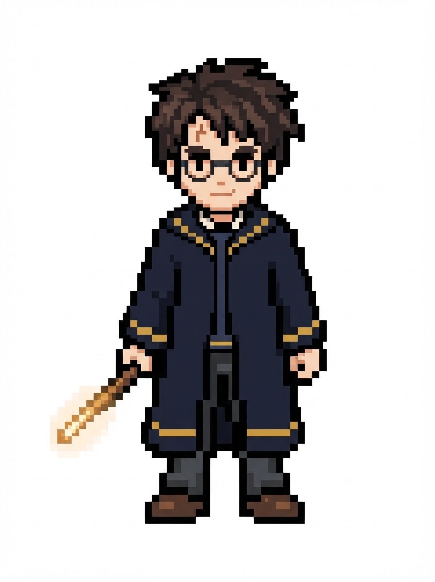 Brave young wizard