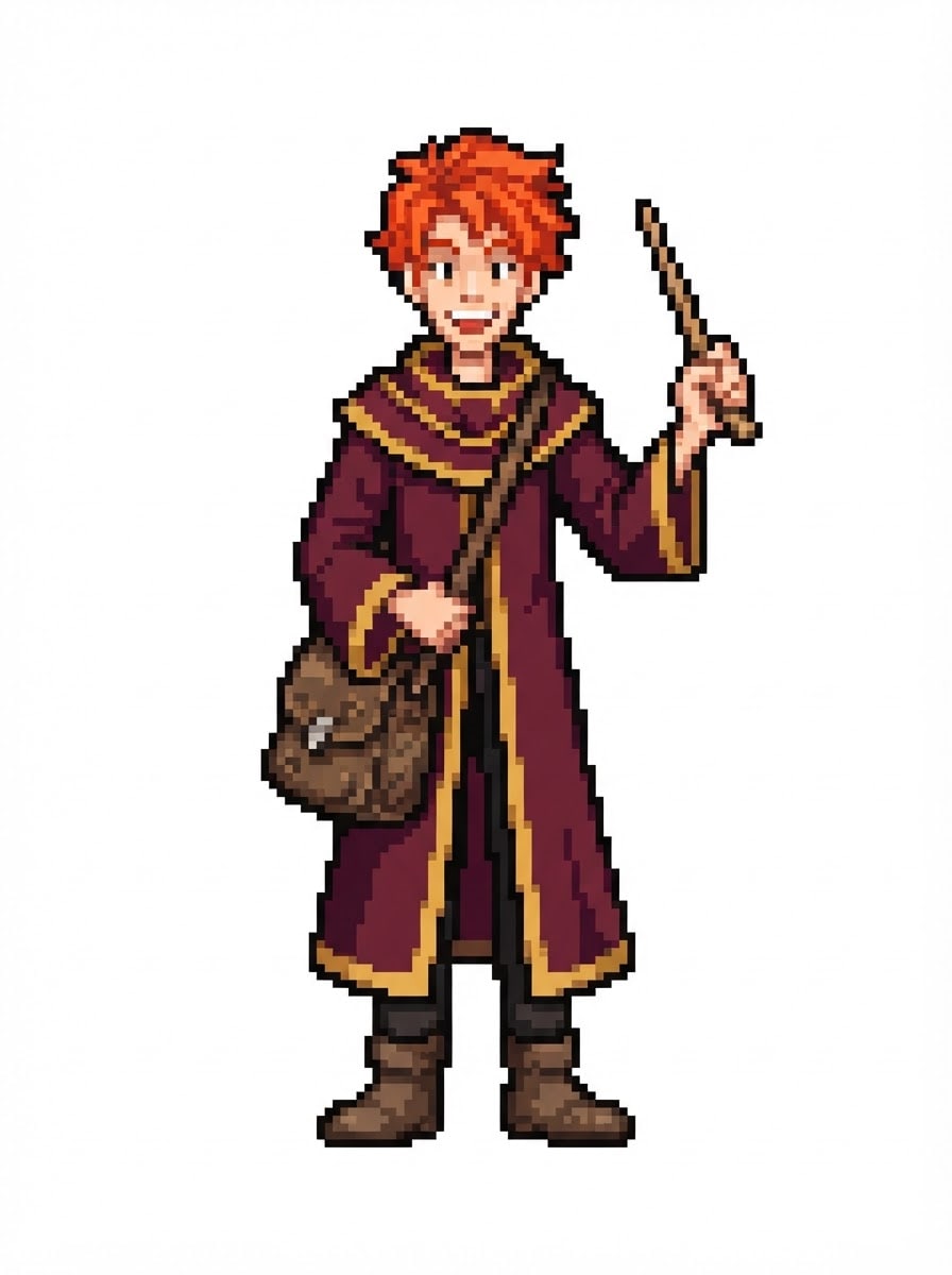 Loyal redheaded friend