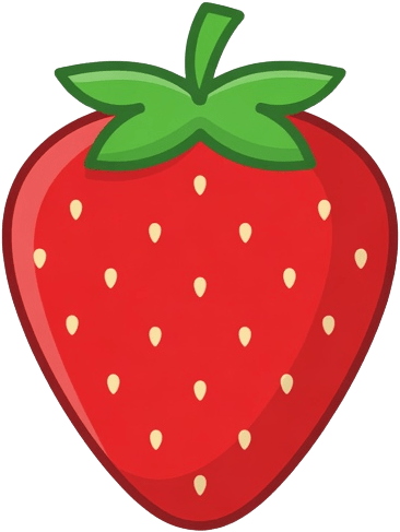 Strawberry Fruit Icon