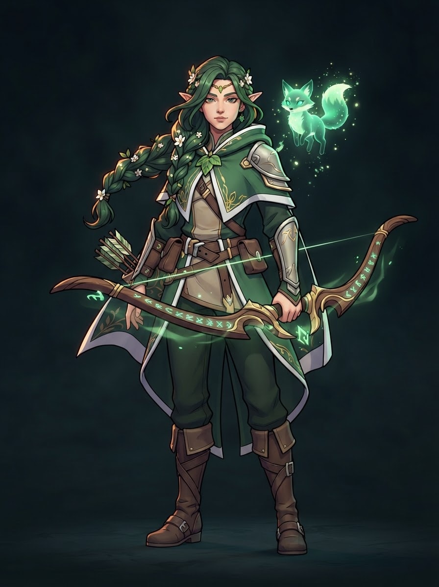 The verdant spirit archer