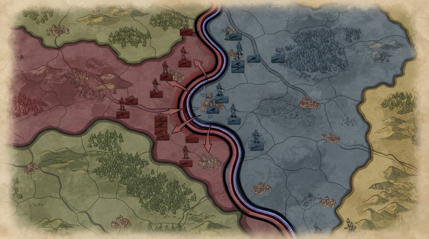 Redraw the front lines