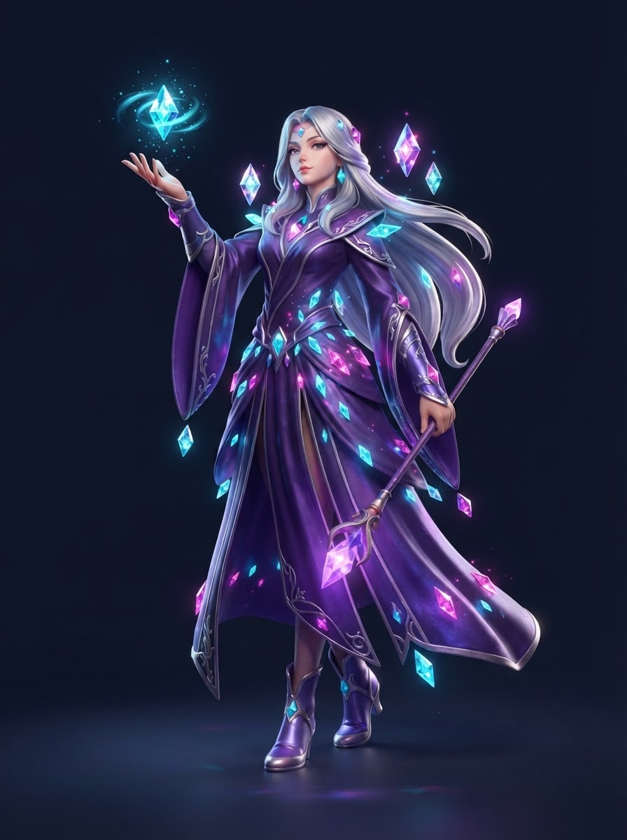 The Crystal Sorceress