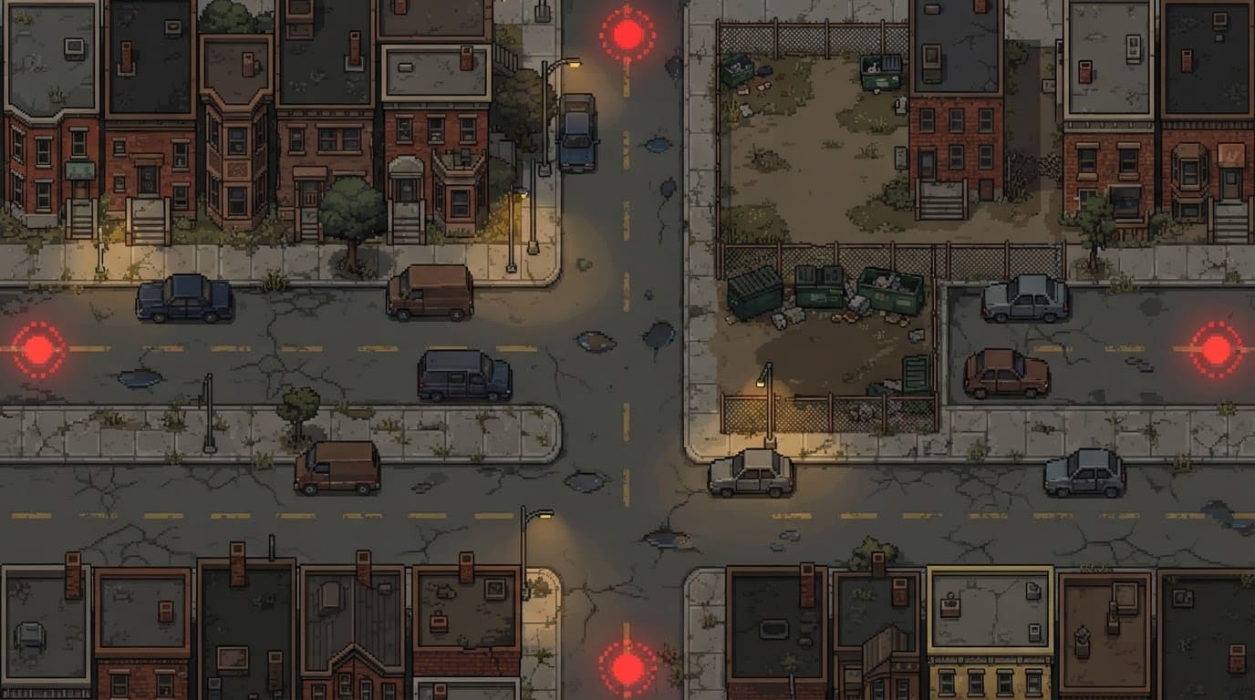South Side grid streets