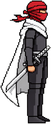 Hooded Ninja Sprite