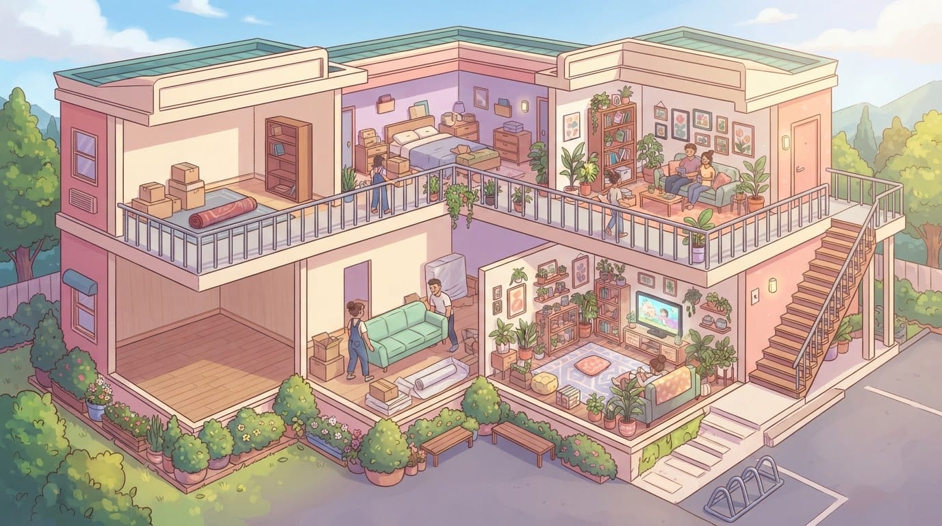 Furnish and rent apartments