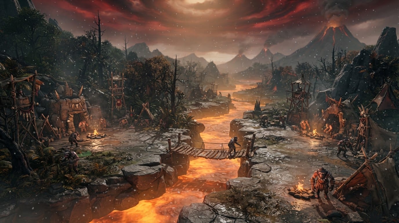 The Volcanic Migration Frontier