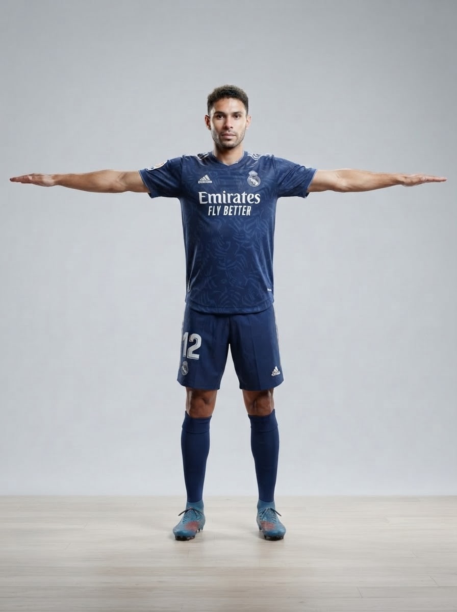 Soccer player concept