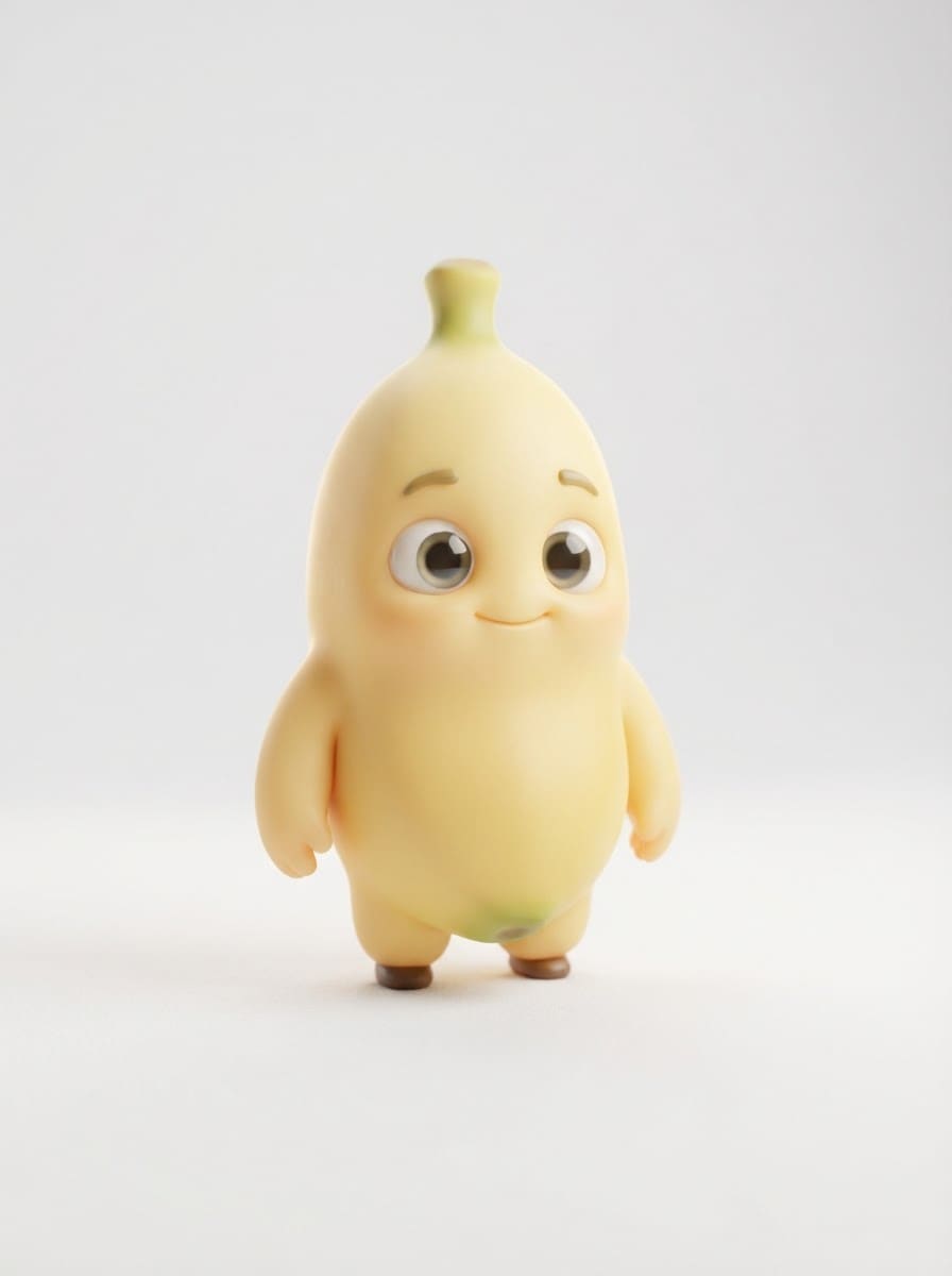 Tiny baby banana