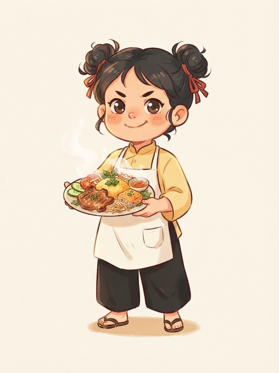Cô chủ nhỏ tháo vát