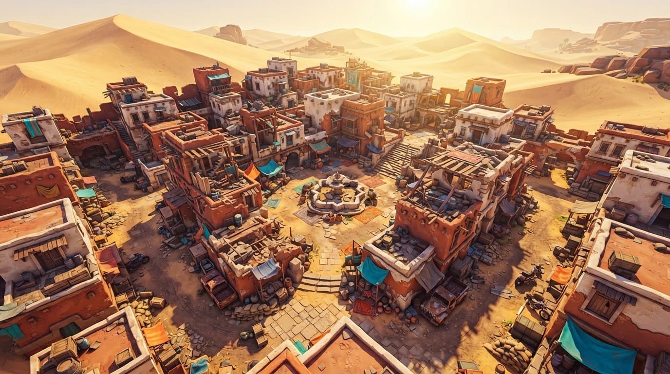 Ruined Desert Town